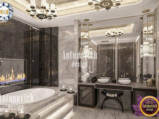 MOST LUXURIOUS BATHROOM INTERIOR DESIGN BY LUXURY ANTONOVICH DESIGN, Luxury Antonovich Design Luxury Antonovich Design Ванна кімната