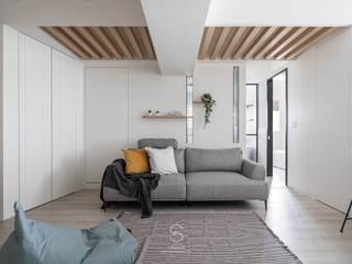 迴, 森叄設計 森叄設計 Scandinavian style living room