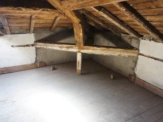 Maison Y., Marion Bochirol Architecte d'Intérieur CFAI Marion Bochirol Architecte d'Intérieur CFAI Rustic style bedroom