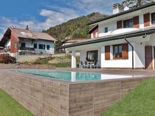 Villa con piscina - Bergamo, Granulati Zandobbio Granulati Zandobbio Vloeren