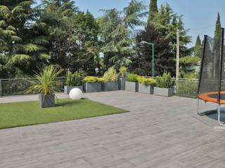 Terrazza privata - Bergamo, Granulati Zandobbio Granulati Zandobbio Floors