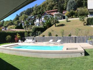 Residenza con piscina - Lugano, Granulati Zandobbio Granulati Zandobbio Vloeren