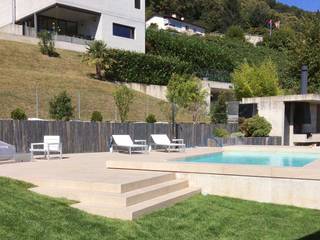 Residenza con piscina - Lugano, Granulati Zandobbio Granulati Zandobbio Floors
