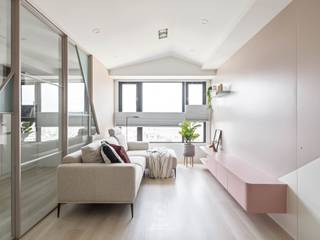 一口甜, 森叄設計 森叄設計 Scandinavian style living room
