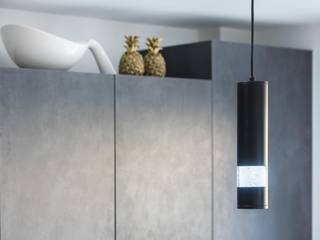 Modern in Tones of Grey, PTC Kitchens PTC Kitchens Bếp xây sẵn
