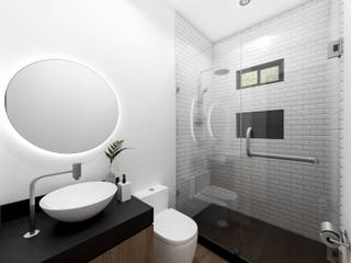 ARSA departments, RJ Arquitectos RJ Arquitectos Bagno minimalista