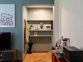 E+P House, Re-Built Studio Re-Built Studio Modern living room