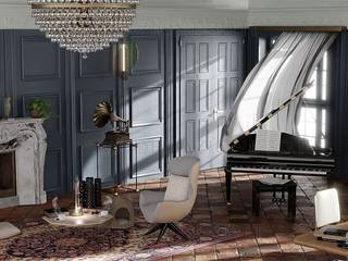 Interni in stile classico, Alessandro Chessa Alessandro Chessa Living room