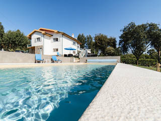 Piscina Evolution com cascata⁣, Piscinas Imperial Piscinas Imperial Floors