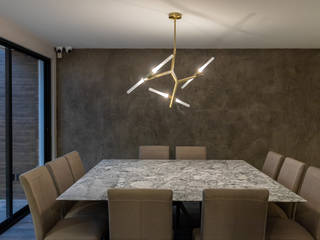 CASA CHURUBUSC, TARE arquitectos TARE arquitectos Dining room