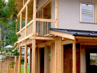 庭と暮らす家, 北村建築設計事務所 北村建築設計事務所 บ้านและที่อยู่อาศัย