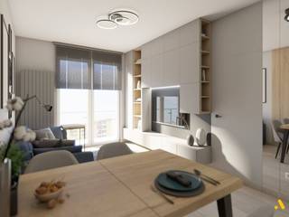 Apartament Smoluchowskiego II, atoato atoato غرفة المعيشة