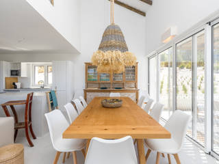 Sala de jantar HOUSE PHOTO Country style dining room Villa, Comporta, moradia, luxo