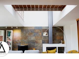 Projeto - Design de Interiores - Sala NR, Areabranca Areabranca Salones de estilo moderno