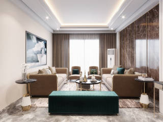 Builder floors, Office for Design Consultancy Office for Design Consultancy Modern living room