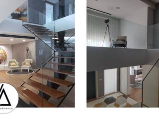 Projeto - Arquitetura de Interiores - Moradia EA, Areabranca Areabranca Stairs