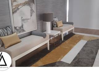 Moradia EA, Areabranca Areabranca Moderner Flur, Diele & Treppenhaus