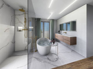 Planungsbilder, Wohn- & Badkonzepte Wohn- & Badkonzepte Modern Bathroom
