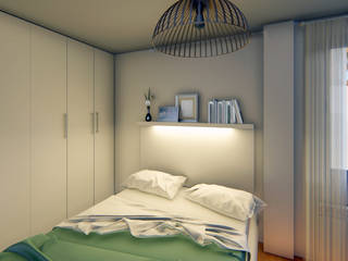 Sacando el máximo potencial de pequeños espacios_Diseño de Interiores, Luciane Gesualdi | arquitectura y diseño Luciane Gesualdi | arquitectura y diseño Small bedroom