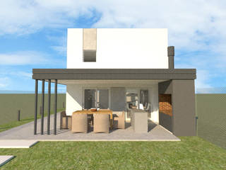 CASA N.2, Habitar Arquitectura Habitar Arquitectura منازل صغيرة