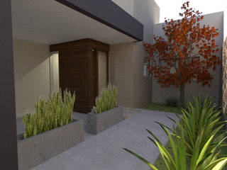 CASA AL, Habitar Arquitectura Habitar Arquitectura فناء أمامي