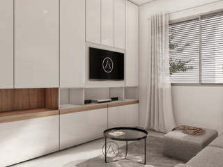 Proyecto Vivirnda M & G •, Crea Interiorismo y Arquitectura Crea Interiorismo y Arquitectura Modern living room