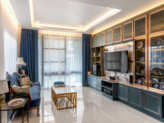 K.THARINEE , Modernize Design + Turnkey Modernize Design + Turnkey Ruang Keluarga Tropis