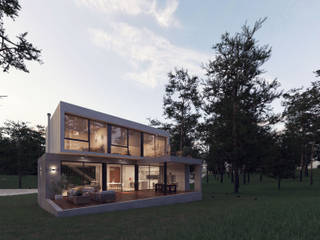 Casa en Costa esmeralda, CRF Arquitectos CRF Arquitectos Single family home