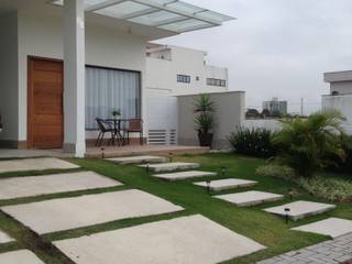 Residência Anechino, STUDIO LQN Arquitetura e Design STUDIO LQN Arquitetura e Design Detached home اینٹوں