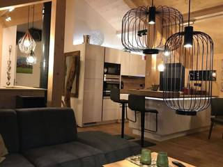 Alpenchalet Reiteralm, Skapetze Lichtmacher Skapetze Lichtmacher Moderne Wohnzimmer