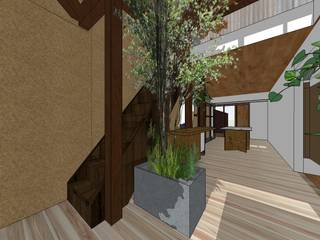 観光地でのカフェ＆ショップ計画（リノベーション）, クサノユカリ建築設計室 クサノユカリ建築設計室