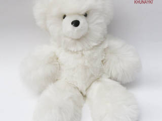 Alpaca fur Teddy Bear, Peruhand Peruhand Other spaces Fur White