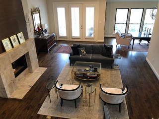 Dallas TX project designed by Courtney Price Interiors, Mineheart Mineheart Salas / recibidores