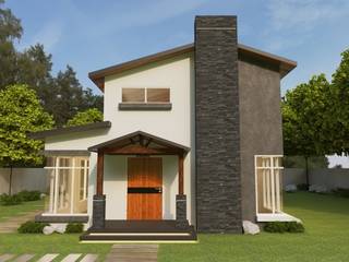 屏東自地自建設計案, 麥斯迪設計 麥斯迪設計 Villa Beton Beige