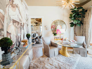 Michelangelo Study project designed by Sherry Hayslip Interiors, Mineheart Mineheart Paredes y pisos de estilo ecléctico