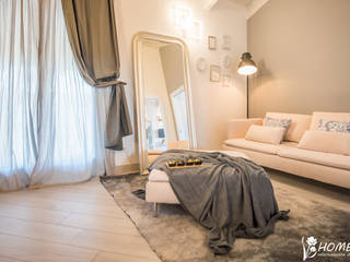 HOME STAGING E FOTOGRAFIE IMMOBILIARI DI UN ATTICO IN VENDITA, Home-details Home-details Living room