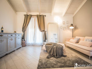 HOME STAGING E FOTOGRAFIE IMMOBILIARI DI UN ATTICO IN VENDITA, Home-details Home-details Living room