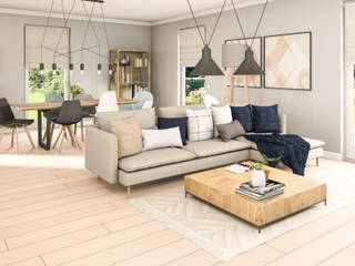 Heinz von Heiden Calvus 630, Dieckmann Immobilien Dieckmann Immobilien Skandinavische Wohnzimmer Beige