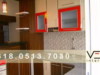 Lemari Dapur Gantung Minimalis Malang, WA 0818-0513-7030, Dapur, Daneswara Group Daneswara Group Dapur Minimalis Kayu Lapis