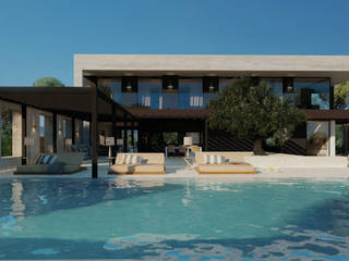 Luxury House in Tróia/Comporta, Architecture TOTE SER Architecture TOTE SER Fincas