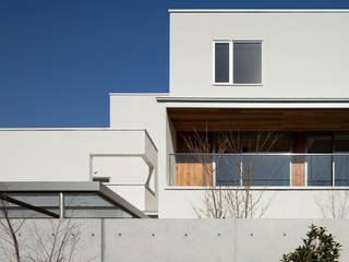 Outer Living House, Atelier Square Atelier Square Wooden houses White