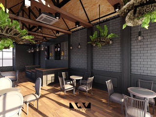 Cafe Coffee, walkinterior design walkinterior design Vườn nội thất Bê tông