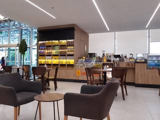 Havanna Café Quiosque To Go – Unidade Hospital Moinhos de vento – Porto Alegre – RS, AVR Studio Arquitetura AVR Studio Arquitetura Commercial spaces