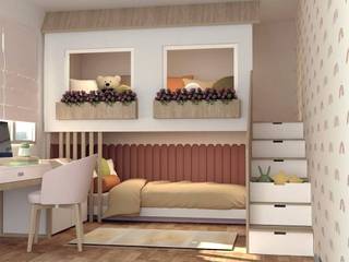 Dormitorio Niña - Jesús María, Katherine Quijano - Interiorismo Katherine Quijano - Interiorismo Girls Bedroom Wood-Plastic Composite