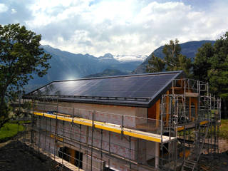 An Elegant, Economical And Eco-friendly Solar Roof Installation in a Home, SunRoof SunRoof