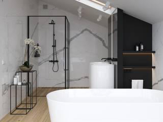 МОНТЕВИЛЛЬ-МОСКВА, OBJCT OBJCT Modern bathroom Marble