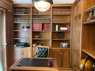 Libreria su misura per studio- Arredo su misura per studio, Falegnameria su misura Falegnameria su misura Study/officeCupboards & shelving Wood