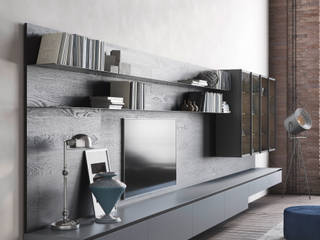 Novamobili Reverse Wohnzimmer, Livarea Livarea Modern Living Room