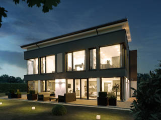 Wohnen und Arbeiten im modularen Plus-Energie-Haus, Bien-Zenker Bien-Zenker Prefabricated home