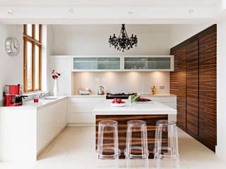 Traditional Spaces, Contemporary Kitchens, Mowlem&Co Mowlem&Co Bếp xây sẵn